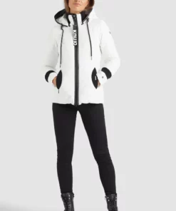 Khujo CORZ - Chaqueta De Invierno - Naturweiß, Mujer