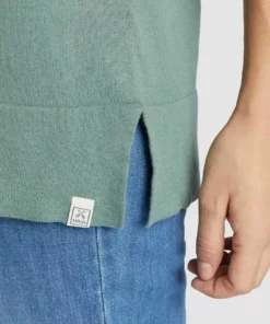 Khujo ALLMUT - Camiseta Básica - Mint, Mujer -Tienda de ventas KHUJO 5d2881be553e4b5ba10d944c90790471