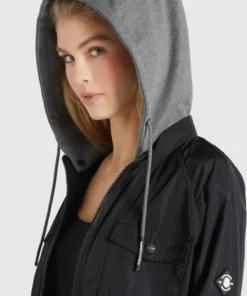 Khujo FAMKE - Chaqueta De Entretiempo - Schwarz, Mujer -Tienda de ventas KHUJO 5dad4e24489f4b84b9180747f3ae8d73