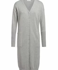 Khujo ELINA - Chaqueta De Punto - Grau Meliert, Mujer -Tienda de ventas KHUJO 5dd07d48b8114ee998542444e23ed244