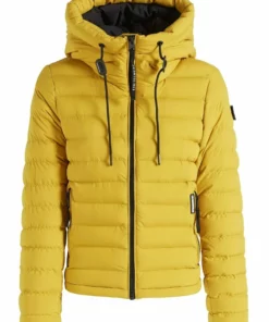 Khujo LOVINA MATT - Chaqueta De Entretiempo - Gelb, Mujer -Tienda de ventas KHUJO 5fd2c02fd3b04518926dd4825bb6338a