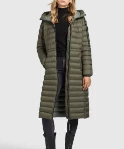 Khujo MIMI SHINE - Abrigo De Invierno - Dunkeloliv, Mujer -Tienda de ventas KHUJO 6003d34d8e854bd8abdb541dfb4c4ec2