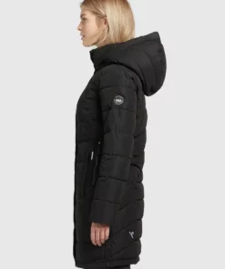 Khujo DELINAS2 - Abrigo De Invierno - Schwarz, Mujer -Tienda de ventas KHUJO 606157adcee54e808158448f72703649