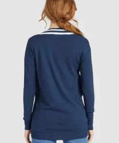 Khujo MAMSA - Chaqueta De Punto - Dark Blue, Mujer -Tienda de ventas KHUJO 608307b480c1422ba1a814f35ac20295