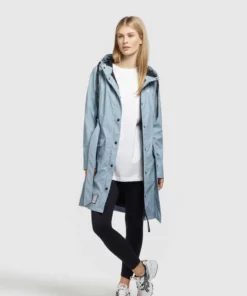 Khujo GLENNA - Impermeable - Hellblau, Mujer 13 Khujo GLENNA - Impermeable - Hellblau, Mujer -Tienda de ventas KHUJO 609c3859e7cb498db3f67aae43442b7e