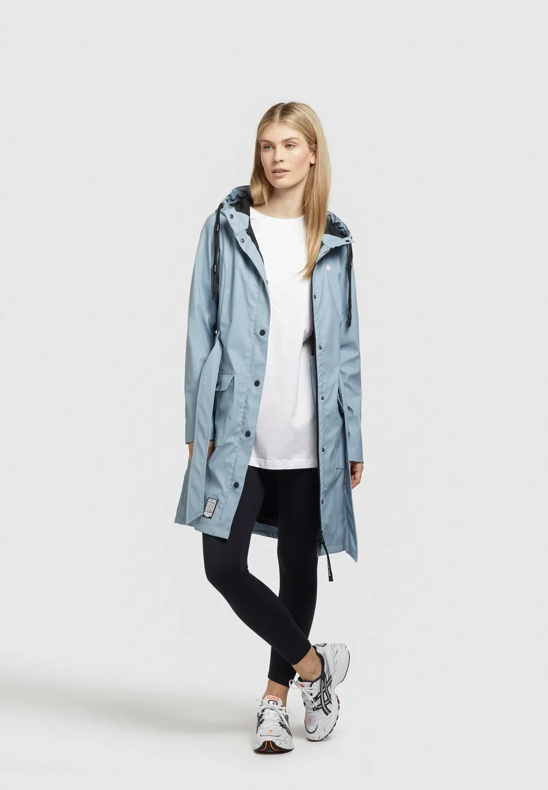 Khujo GLENNA - Impermeable - Hellblau, Mujer 6 Khujo GLENNA - Impermeable - Hellblau, Mujer - Imagen 6