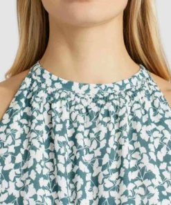 Khujo KELSA - Vestido Informal - Blau Geblümt, Mujer -Tienda de ventas KHUJO 61179f2cee5b42478bf40d7689b6336f