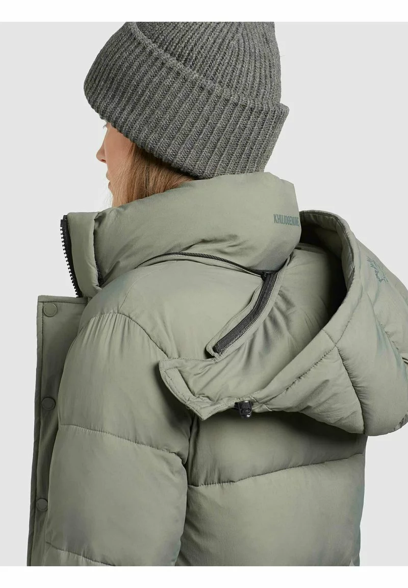 Khujo CORINNA MATT - Abrigo Corto - Graugrün, Mujer 4 Khujo CORINNA MATT - Abrigo Corto - Graugrün, Mujer - Imagen 4