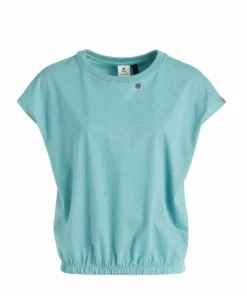 Khujo MARIKA - Camiseta Estampada - Aqua Meliert, Mujer -Tienda de ventas KHUJO 6230c206d99f4e84ba21ae59900187a3