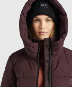 Khujo NAVASSA - Abrigo De Invierno - Weinrot, Mujer -Tienda de ventas KHUJO 62e0a80213504aef96b2b9752504167d