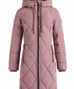 Khujo ELESSA - Abrigo De Invierno - Beige-rosa, Mujer -Tienda de ventas KHUJO 6339738bae374cb2bfb80e058d367e6b