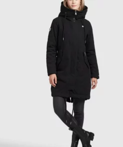 Khujo MARINA - Abrigo De Invierno - Schwarz, Mujer -Tienda de ventas KHUJO 63d548705672404d8b572fc864764695
