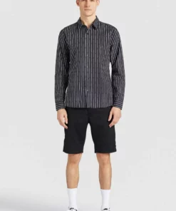 Khujo WAITE - Camisa - Schwarz Gestreift, Hombre -Tienda de ventas KHUJO 63ddf9e6739e4c9eaa166423ea29dc1e