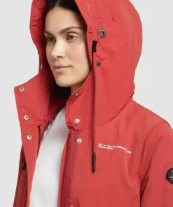 Khujo ADDA - Parka - Rot, Mujer -Tienda de ventas KHUJO 6436d53fbf754af791d6bb94c2905f20