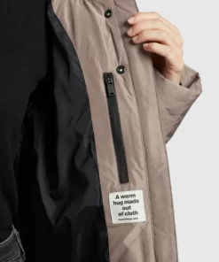 Khujo JORDIS - Abrigo De Invierno - Toffee, Mujer -Tienda de ventas KHUJO 66a37b3a577e453e9cfd132de98bad3c