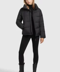 Khujo BLONDIE - Chaqueta De Invierno - Schwarz, Mujer -Tienda de ventas KHUJO 66ae5005541f4219a09462ca792b69a5