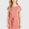 Khujo RAMONA - Vestido Ligero - Rose Melange, Mujer