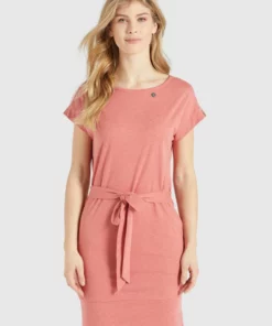 Khujo RAMONA - Vestido Ligero - Rose Melange, Mujer