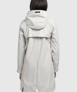 Khujo ODELIE - Impermeable - Hellgrau, Mujer -Tienda de ventas KHUJO 670f16ddc77a44f9b8ff506849ba39e6