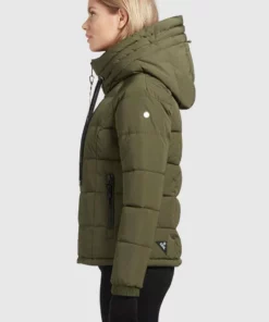Khujo LILENA - Chaqueta De Invierno - Dunkeloliv, Mujer -Tienda de ventas KHUJO 672c3c831e06410a9ce51367e4ae8a7e