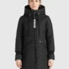 Khujo MANTEL TOOTS STRUCTURED - Abrigo De Invierno - Schwarz, Mujer