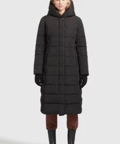 Khujo SILKE - Abrigo De Invierno - Schwarz, Mujer