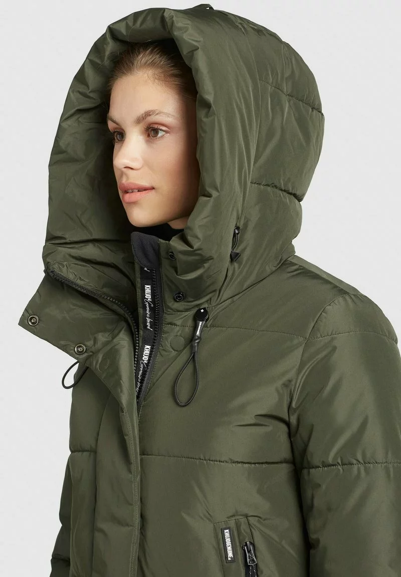 Khujo SOULANI - Abrigo De Invierno - Dunkeloliv, Mujer 6 Khujo SOULANI - Abrigo De Invierno - Dunkeloliv, Mujer - Imagen 6