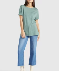 Khujo ALLMUT - Camiseta Básica - Mint, Mujer -Tienda de ventas KHUJO 68444ccd98c742bf9244013155760256