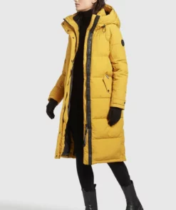 Khujo DAKOTA - Abrigo De Invierno - Gelb, Mujer -Tienda de ventas KHUJO 6884854e0d2b4cb793e606dd0ba359e3