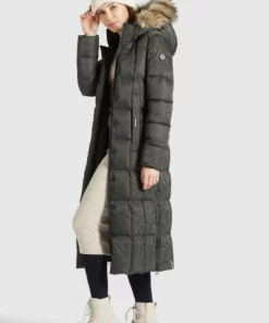 Khujo IRELIA - Abrigo De Invierno - Graugrün, Mujer -Tienda de ventas KHUJO 68f35008ce724befa96ef087aec99fac