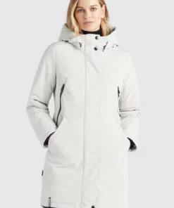 Khujo CHARLYN - Abrigo De Invierno - Beige, Mujer