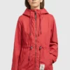 Khujo SESIA - Parka - Rot, Mujer