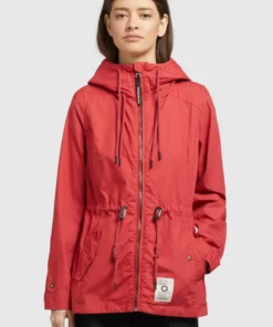 Khujo SESIA - Parka - Rot, Mujer