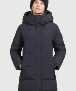 Khujo DORASI - Abrigo De Invierno - Dunkelblau, Mujer