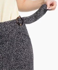 Khujo ARMATA FLOA-DO - Falda Cruzada - Black, Mujer -Tienda de ventas KHUJO 6b6a0388954646678ada07d230d42c4b