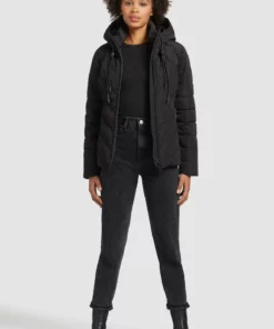 Khujo EIJA2 - Chaqueta De Invierno - Schwarz, Mujer