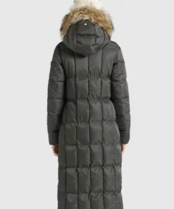 Khujo IRELIA - Abrigo De Invierno - Graugrün, Mujer -Tienda de ventas KHUJO 6bcd8c77303a45459953e59977e58014