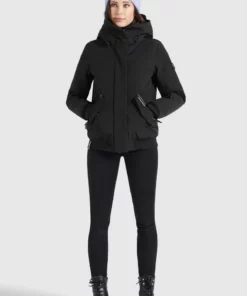 Khujo MOGAMI - Chaqueta De Invierno - Schwarz, Mujer