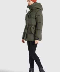 Khujo LEVIANI - Abrigo De Invierno - Oliv, Mujer -Tienda de ventas KHUJO 6c715dc0c96245b48308b86eb29520bc