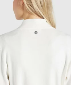 Khujo PERKY WITH BELT - Chaqueta De Punto - Beige, Mujer -Tienda de ventas KHUJO 6d5ed4c50eab46dd8c896e03591713e9