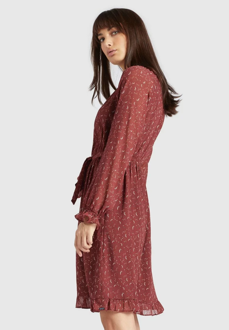 Khujo MEDUSA - Vestido Informal - Rot, Mujer 4 Khujo MEDUSA - Vestido Informal - Rot, Mujer - Imagen 4