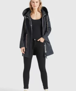 Khujo ONDA - Parka - Dunkelgrau, Mujer -Tienda de ventas KHUJO 6db33eb9047e41b69dd25b4e623db219
