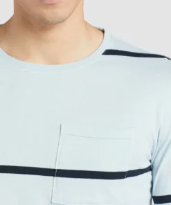 Khujo LUCIAN - Camiseta De Manga Larga - Light Blue, Hombre -Tienda de ventas KHUJO 6dbb0723171944f3a6be622f3f2a9fef