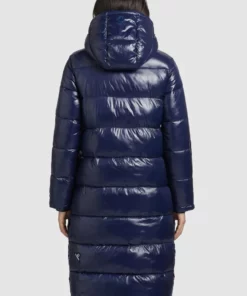 Khujo CORINNA SHINY - Abrigo De Invierno - Dunkelblau Glänzend, Mujer -Tienda de ventas KHUJO 6df23a099dc64ce6bcbef2e55048aa6e