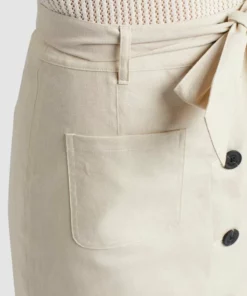 Khujo VARSHA - Falda Acampanada - Beige, Mujer -Tienda de ventas KHUJO 6eb12f45072f45189562890a6722accf