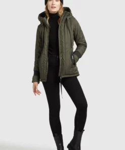 Khujo TWEETY PRIME5 - Chaqueta De Entretiempo - Dunkeloliv, Mujer -Tienda de ventas KHUJO 6f08fa7c5543442aab9ef9a5f8ec6b42
