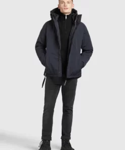 Khujo RUDOLF - Chaqueta De Invierno - Dunkelblau, Hombre -Tienda de ventas KHUJO 6f1b45402f50406bbccc62c801fd263b