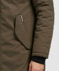 Khujo TAIPA - Abrigo De Invierno - Khaki, Mujer -Tienda de ventas KHUJO 6f8db87f35bc426f9798f7fdf55fe4a0