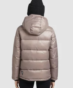 Khujo GERDA SHINY - Abrigo De Invierno - Taupe Glänzend, Mujer -Tienda de ventas KHUJO 6fd4465637d14682adb2932727236ab1