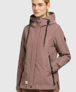 Khujo KAYA - Chaqueta Outdoor - Mauve, Mujer -Tienda de ventas KHUJO 6fff8c52210d42abb0a251b805bb6c6d